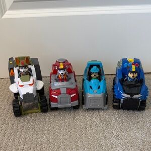 Paw Patrol Jungle Pups Tracker, Marshall, Rex, Chase*